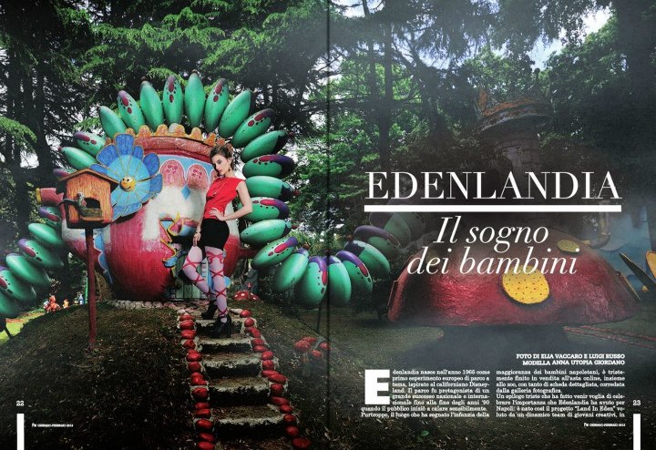 Land In Eden - Anna Utopia Giordano photographed by Elia Vaccaro